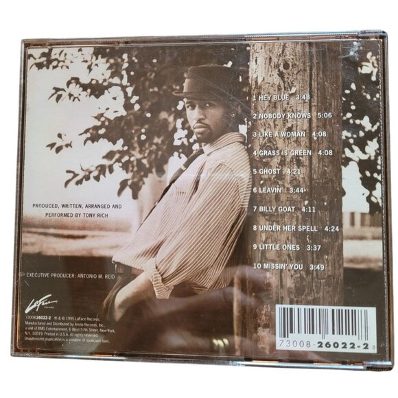 The Tony Rich Project Words CD Music Album 1996 Virgin Records 37451cd - Picture 2 of 2